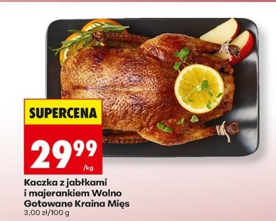 Kaczka z jabłkami i majerankiem Wolno Gotowane Kraina Mięs promocja w Biedronka