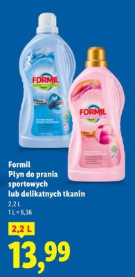 Płyn do prania sportowych tkanin 2,2 l promocja w Lidl