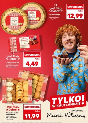Torcik chałwowy z pistacjami, waniliowy 350 g promocja w Kaufland