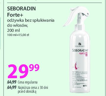 Odżywka do włosów Seboradin forte plus promocja