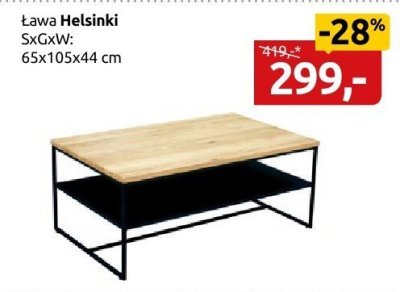 Ława Helsinki promocja w Black Red White