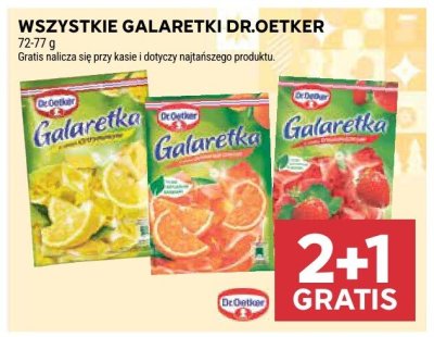 Galaretka Dr.Oetker promocja w Stokrotka