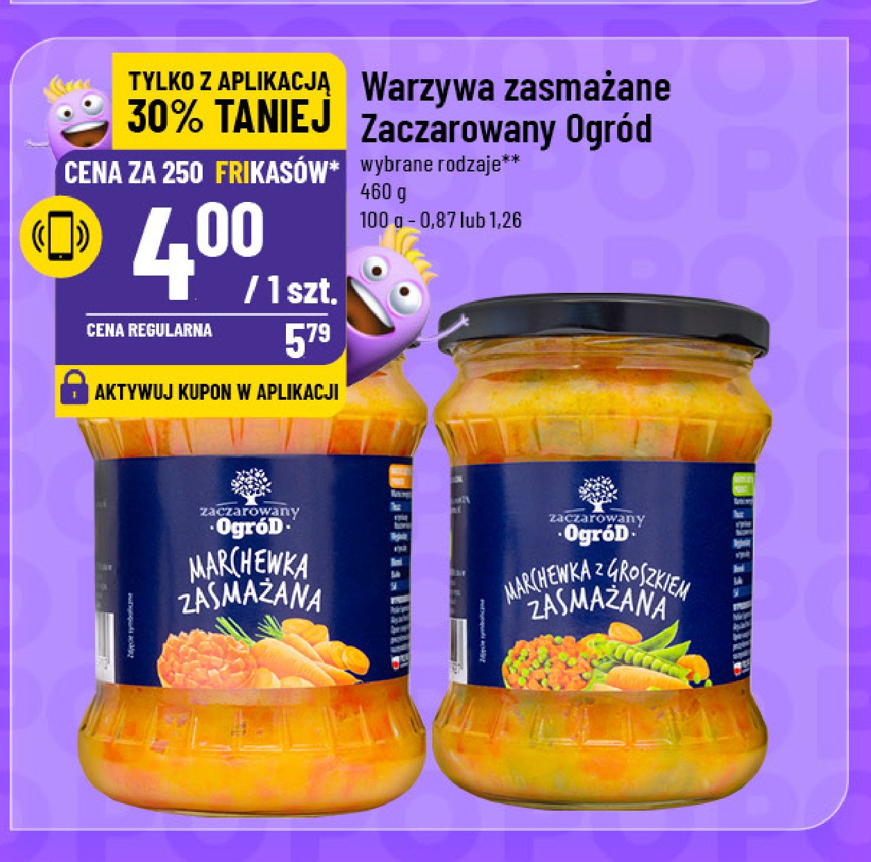 Marchewka zasmażana Zaczarowany ogród promocja