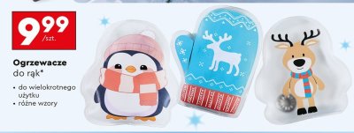 Ogrzewacze do rąk, różne wzory promocja w Biedronka