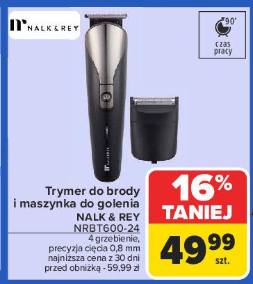 Trymer nrbt600-24 Nalk&rey promocja w Carrefour Market