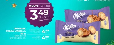 Rogalik Milka Vanilla 50g promocja w Duży Ben