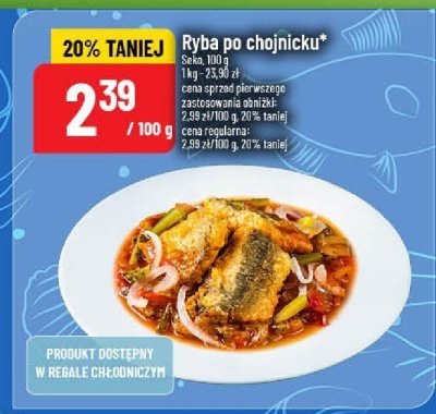 Ryba po chojnicku promocja w POLOmarket