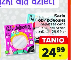 Gdy dorosnę będę z lusterkiem dla chłopca promocja