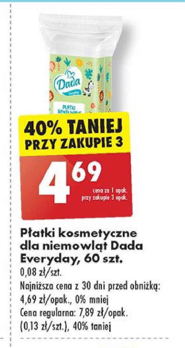 Płatki kosmetyczne Dada everyday promocja