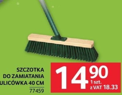 Szczotka do zamiatania ulicówka 40 cm promocja w Selgros