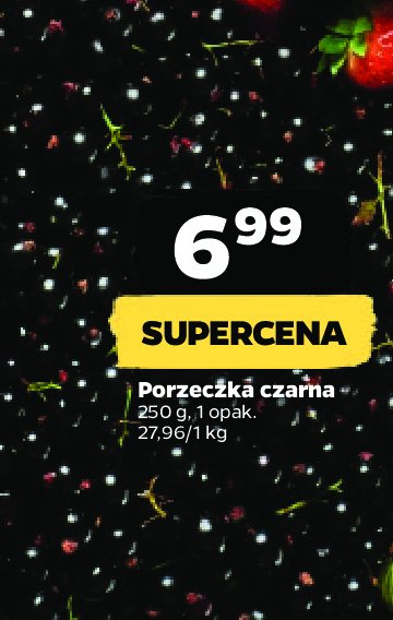 Porzeczka czarna promocja