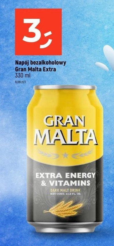 Piwo Gran malta extra promocja