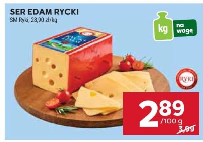 Ser Edam Ryki promocja w Stokrotka