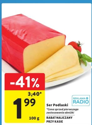 Ser Podlaski Intermarche promocja w Intermarche
