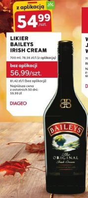 Likier Baileys Irish Cream 0,7 l promocja
