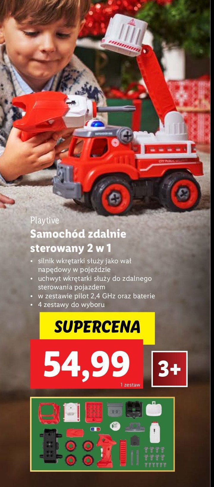 Samochód zdalnie sterowany Playtive promocja