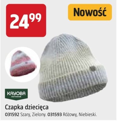 Czapka dziecięca Kryoba promocja w Jula