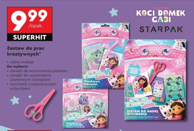 Zestaw do prac kreatywnych Koci Domek Gabi promocja w Biedronka