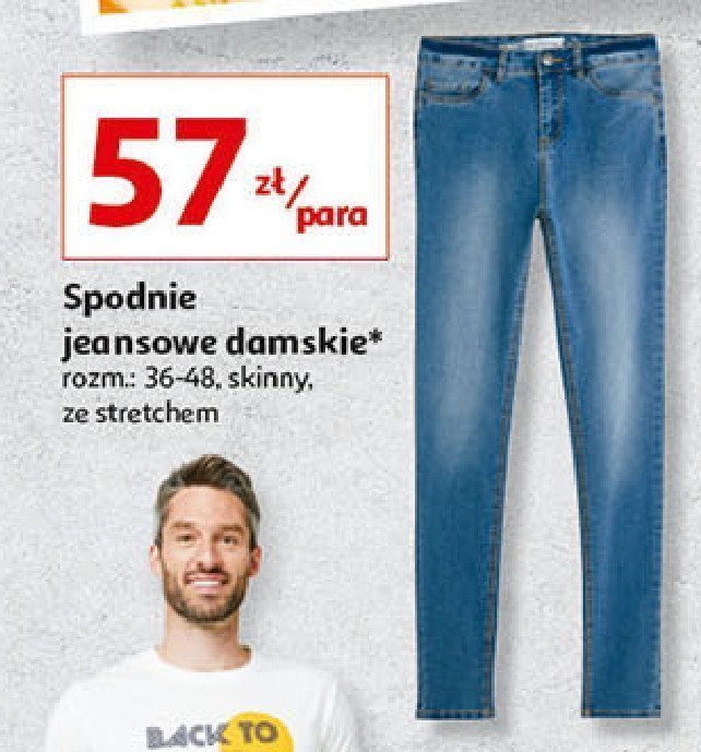 Spodnie damskie jeansowe rozm. 36-48 promocja