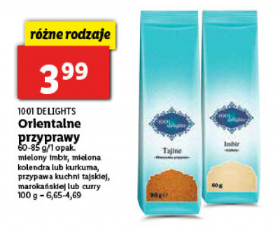 Przyprawa do kuchni maroka艅skiej 1001 delights promocja