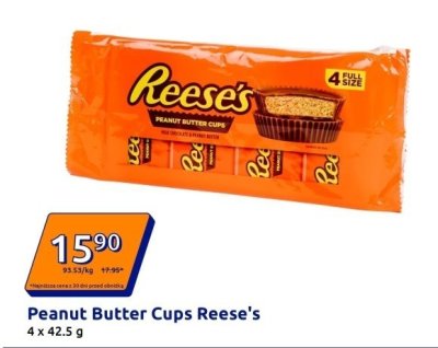 Ciastka Peanut Butter Cups Reese's promocja w Action