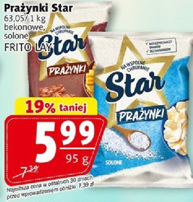 Prażynki Star Frito Lay promocja w Prim Market