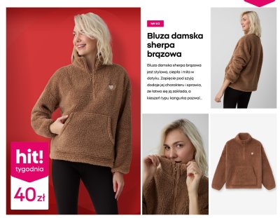 Bluza damska promocja w Pepco