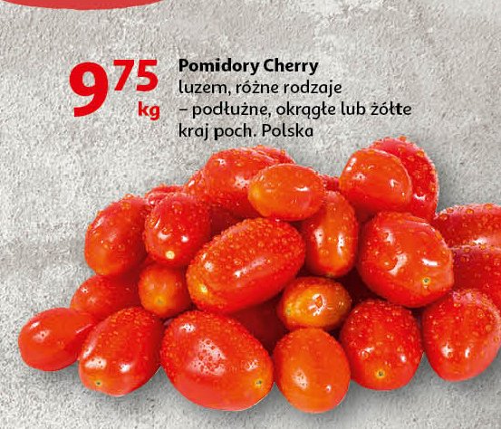 Pomidory cherry żółte promocja