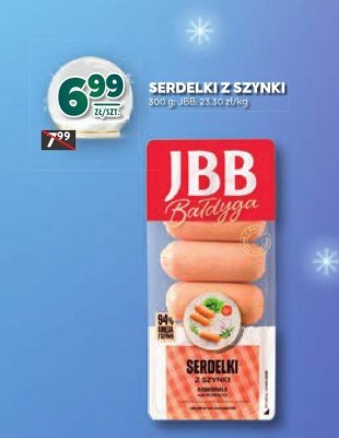 Serdelki z szynki JBB Bałdyga promocja w Stokrotka