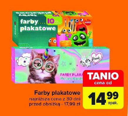 Farby plakatowe little my friend promocja