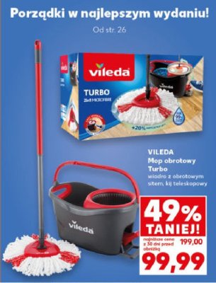 Mop obrotowy Turbo promocja w Kaufland