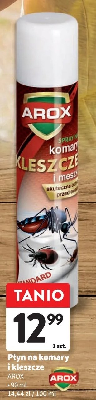 Spray na komary i kleszcze Arox promocja