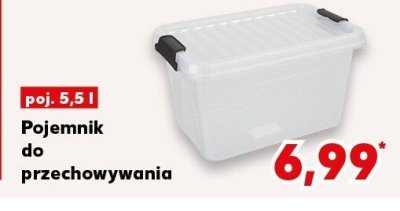 Pojemnik do przechowywania 5,5 l promocja w Kaufland