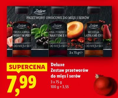 Zestaw przetworów Deluxe do mięs i serów promocja w Lidl