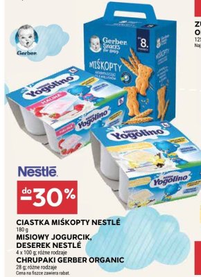 Ciastka Miśkopty Nestlé promocja w Stokrotka