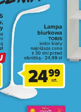 Lampka biurkowa toris promocja