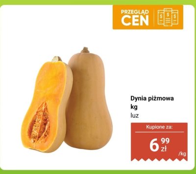 Dynia piżmowa luz Biedronka promocja w Biedronka