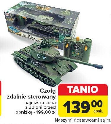 Czołg zdalnie sterowany promocja w Carrefour