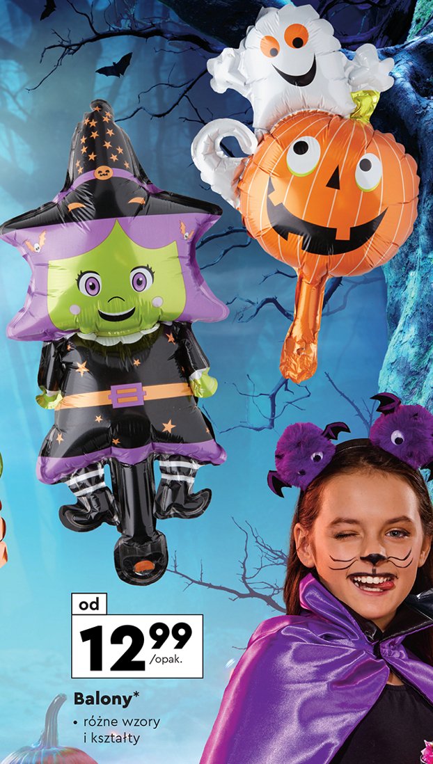 Balon dynia halloween promocja