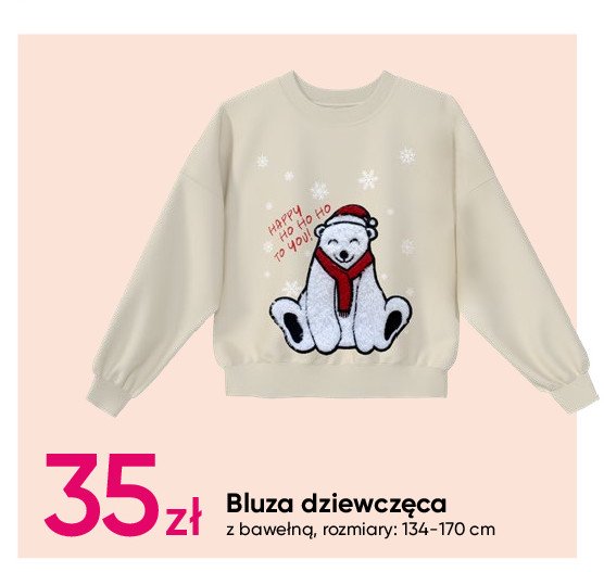 Bluza dziewczęca 134-170 cm promocja