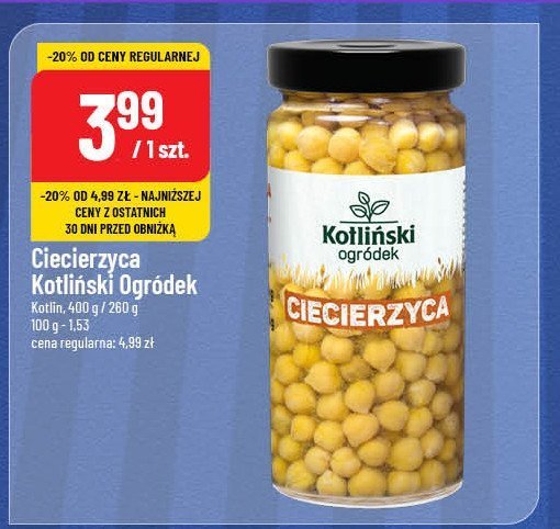 Ciecierzyca Kotliński ogródek promocja