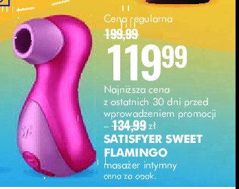 Masażer sweet flamingo SATISFYER promocja