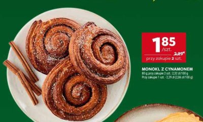 Monokl z cynamonem Stokrotka promocja w Stokrotka