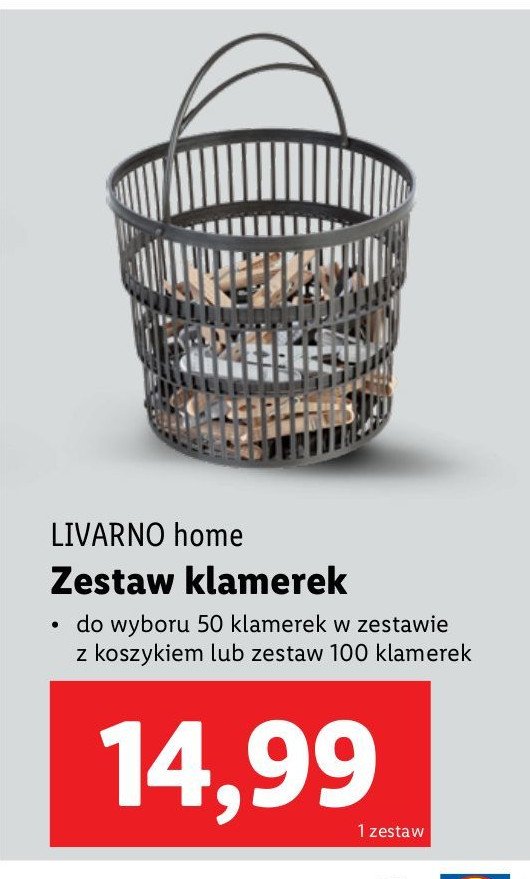 Klamerki LIVARNO HOME promocja