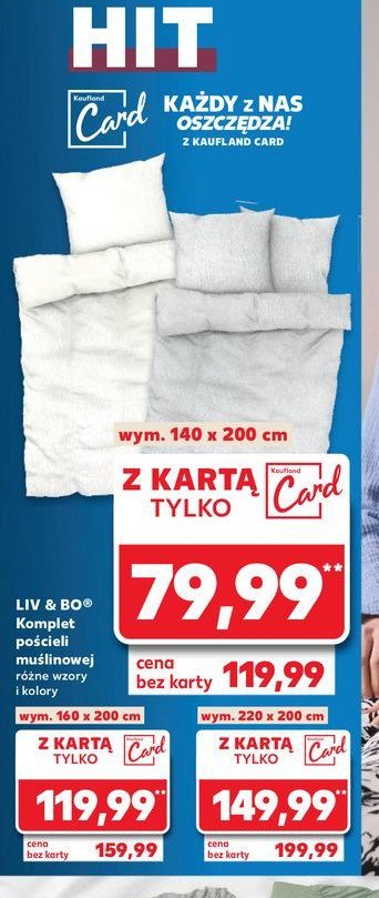 Komplet pościeli dwustronnej 220 x 200 cm + 2 x 70 x 80 cm Liv & bo promocja