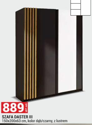 Szafa SZAFA DASTER III promocja w Merkury Market