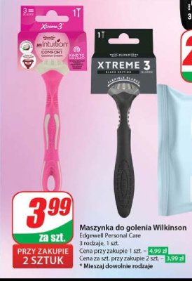 Maszynka do golenia Wilkinson xtreme 3 black edition promocja