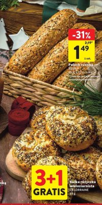 Bułka różyczka wieloziarnista LA LORRAINE promocja w Intermarche