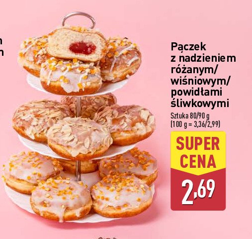 Pączek z różą promocja w Aldi