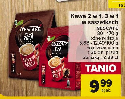 Kawa Nescafe 2in1 classic promocja